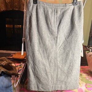 Lauren Ralph Lauren Heather Gray Pencil Skirt
